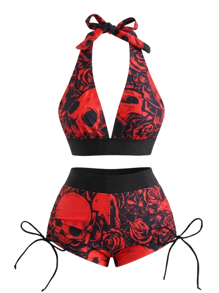 Print Modest Tankini Set 7