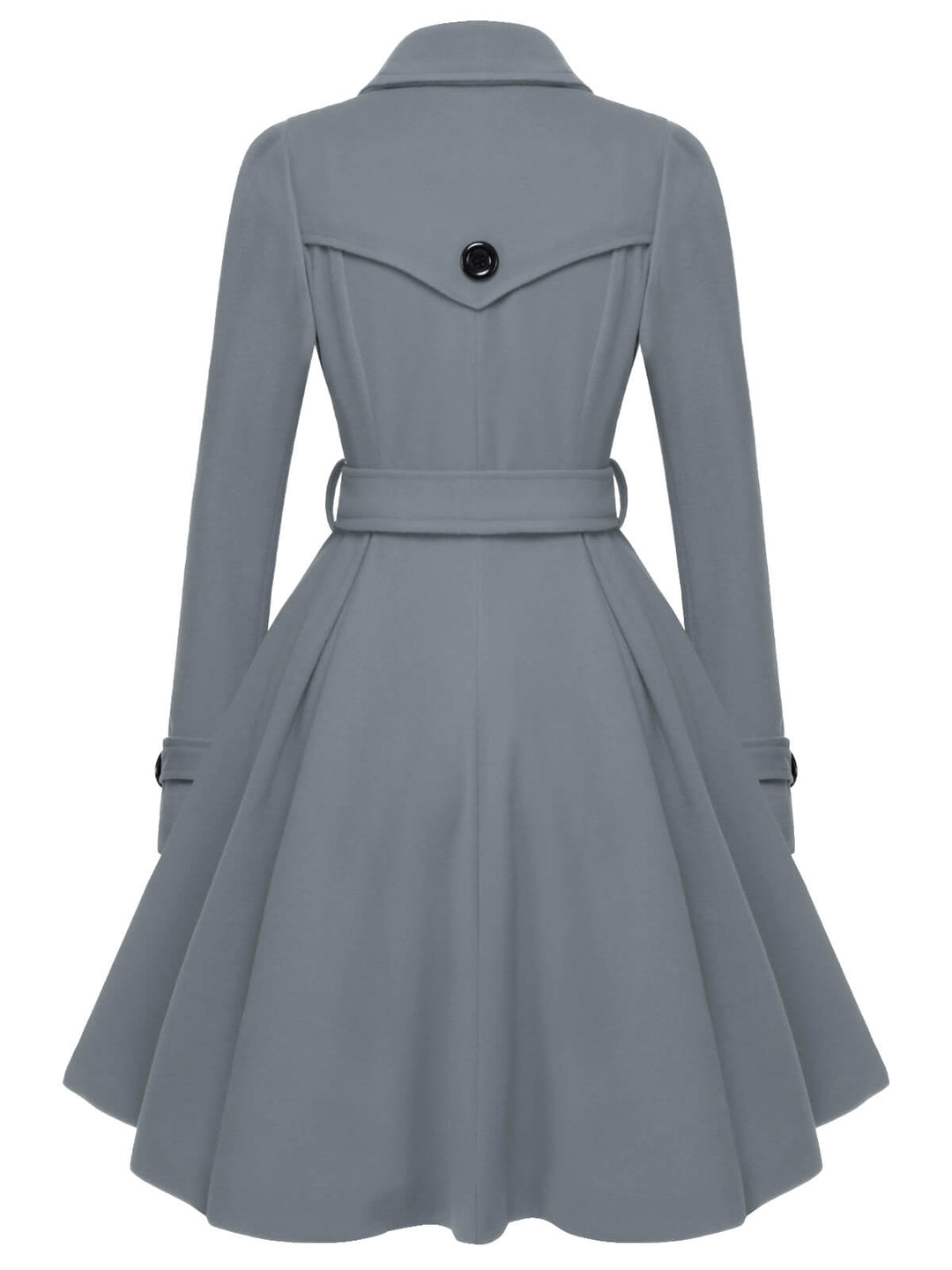 1950s Solid Color Lapel Slim Coat, vintage coat, outerwear - perfect for women who love vintage and fashion