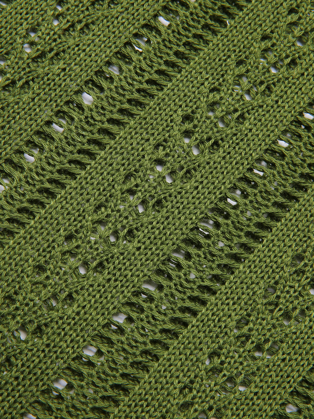 This 1950s Solid Crochet Hollow Knitted Cardigan whispers 1950s secrets to those who notice