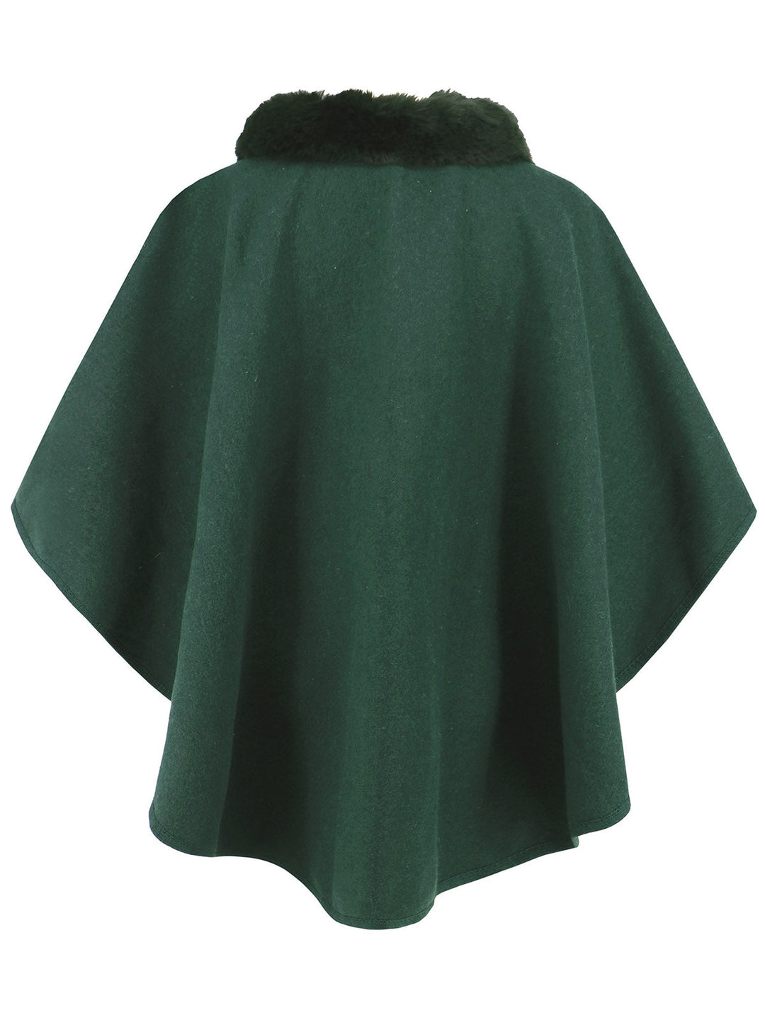 1950s Solid Furry Batwing Coat - vintage fashion, style