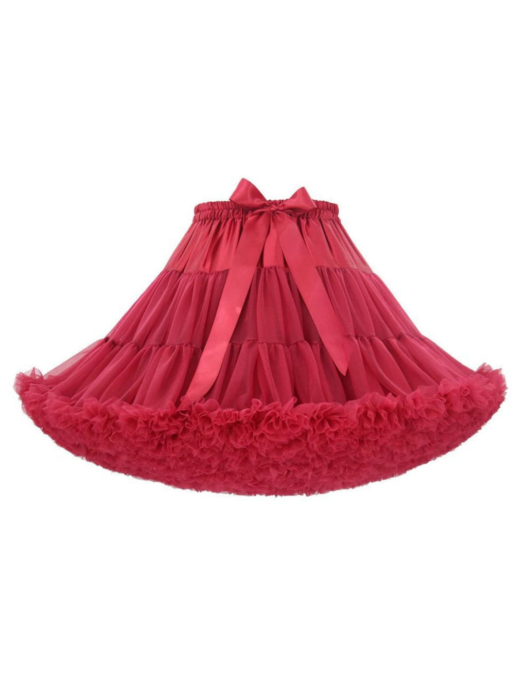 1950s Solid Halloween Mesh Underskirt Petticoat - vintage skirt, retro style