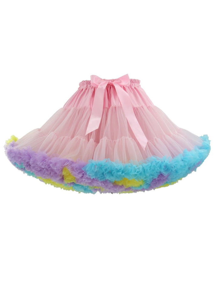 1950s Solid Halloween Mesh Underskirt Petticoat - vintage skirt, retro style
