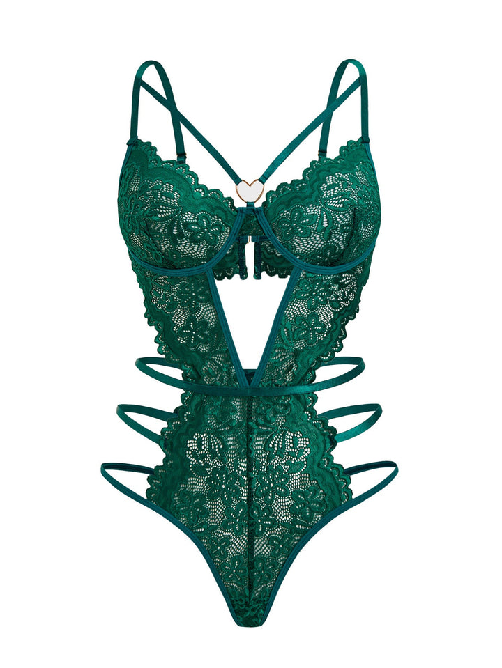 Solid Lace Sheer Cut-Out Nighties - vintage fashion, retro style