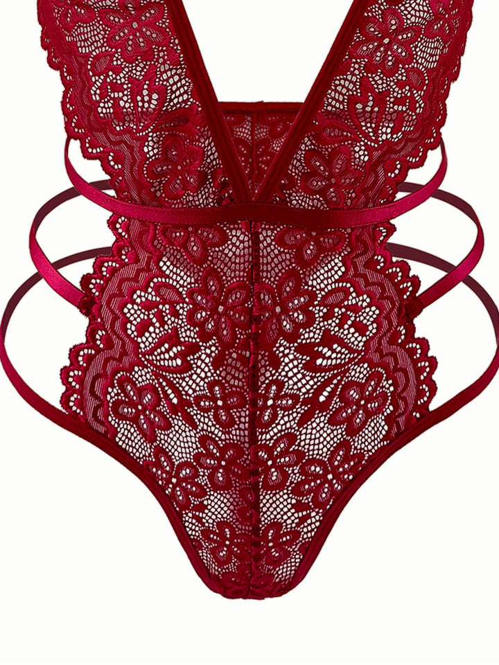 Solid Lace Sheer Cut-Out Nighties - vintage fashion, retro style