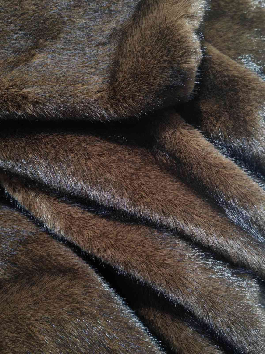 1950s Solid Lapel Artifical Fur Robe Coat - vintage fashion, retro style