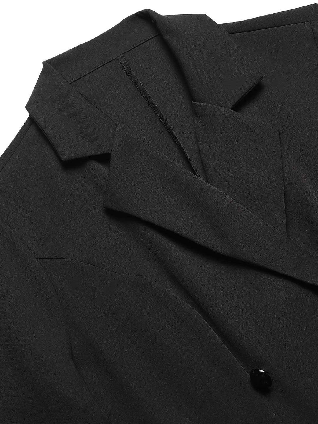 1950s Solid Lapel Double Breasted Trench Coat - vintage fashion, retro style