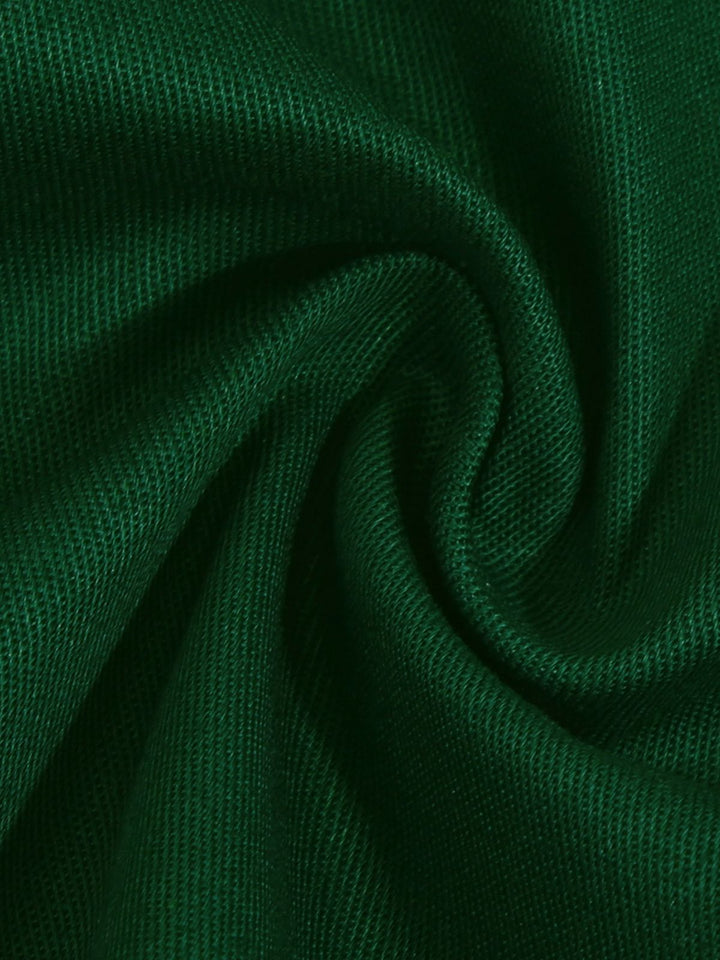1950s Solid Sweetheart Fold Swing Dress — vintage elegance for the modern woman