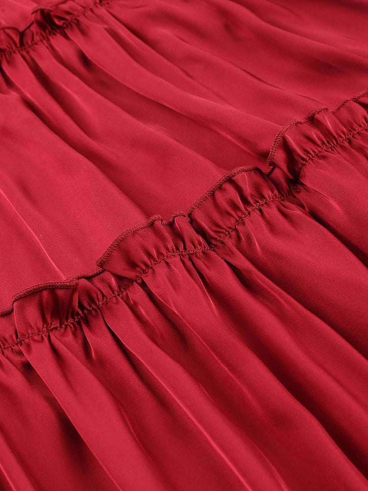 Solid Wrinkle Spaghetti Straps Nightgown, vintage fashion, retro style - perfect for women who love vintage and retro fashion
