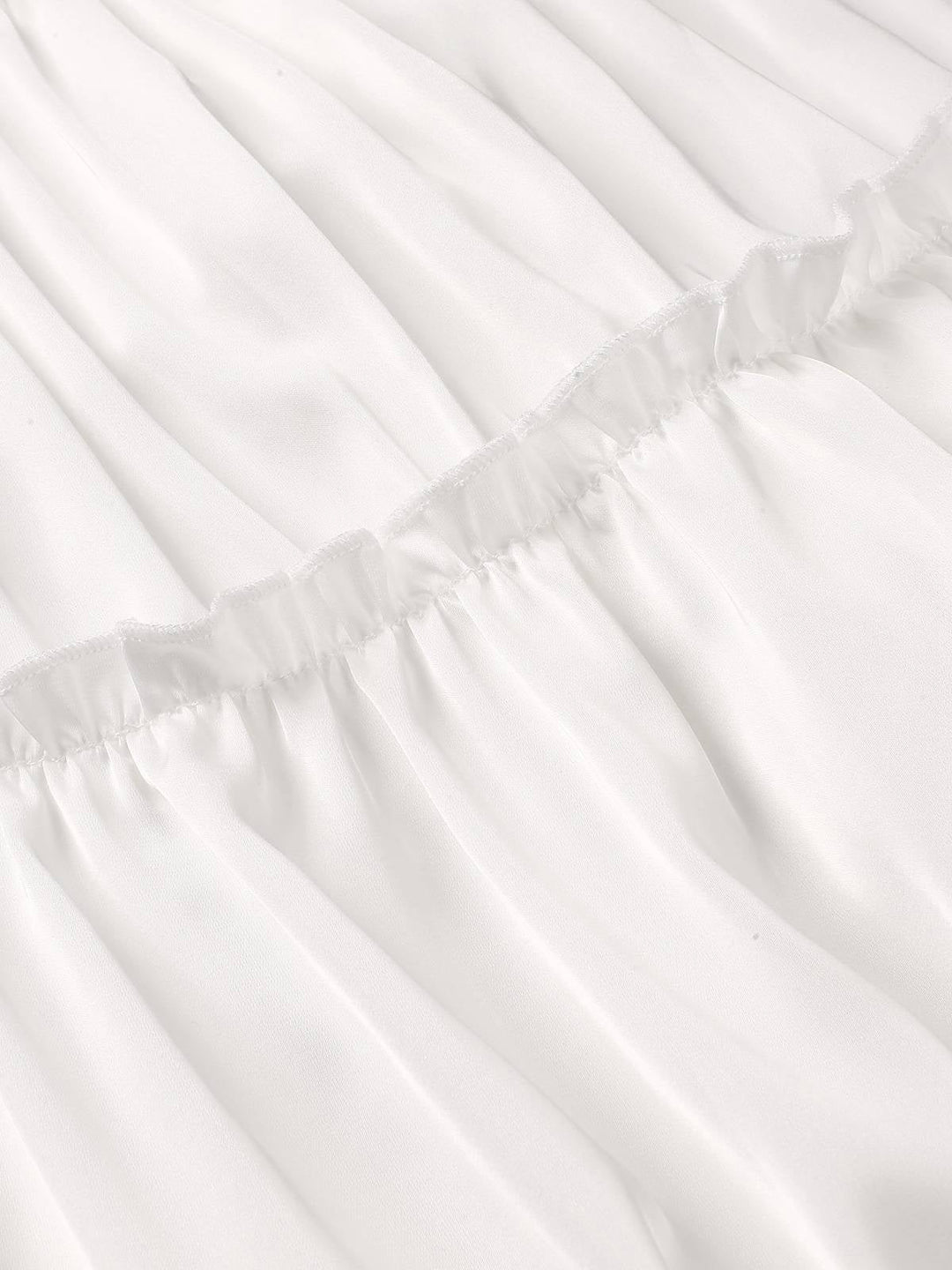 Solid Wrinkle Spaghetti Straps Nightgown, vintage fashion, retro style - perfect for women who love vintage and retro fashion