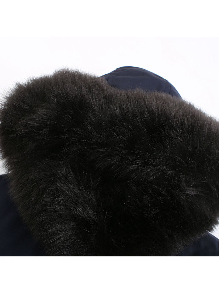 1950s Solid Zipper Fur Trimmed Coat — vintage elegance for the modern woman