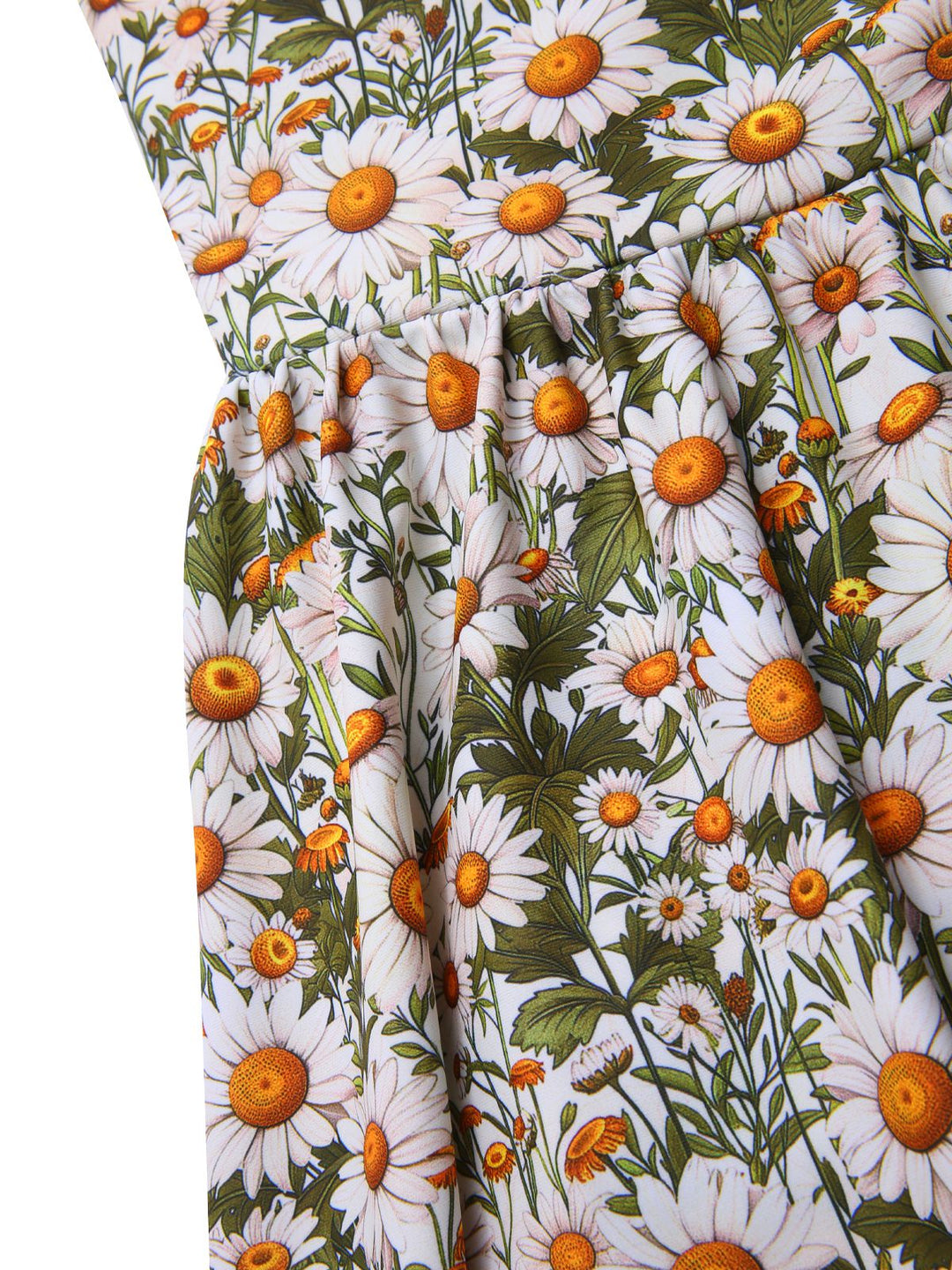 1950s Spaghetti Strap Daisy Binding Swimdress, vintage dress, retro fashion, rockabilly, pin-up fashion - perfect for women who love vintage and retro fashion