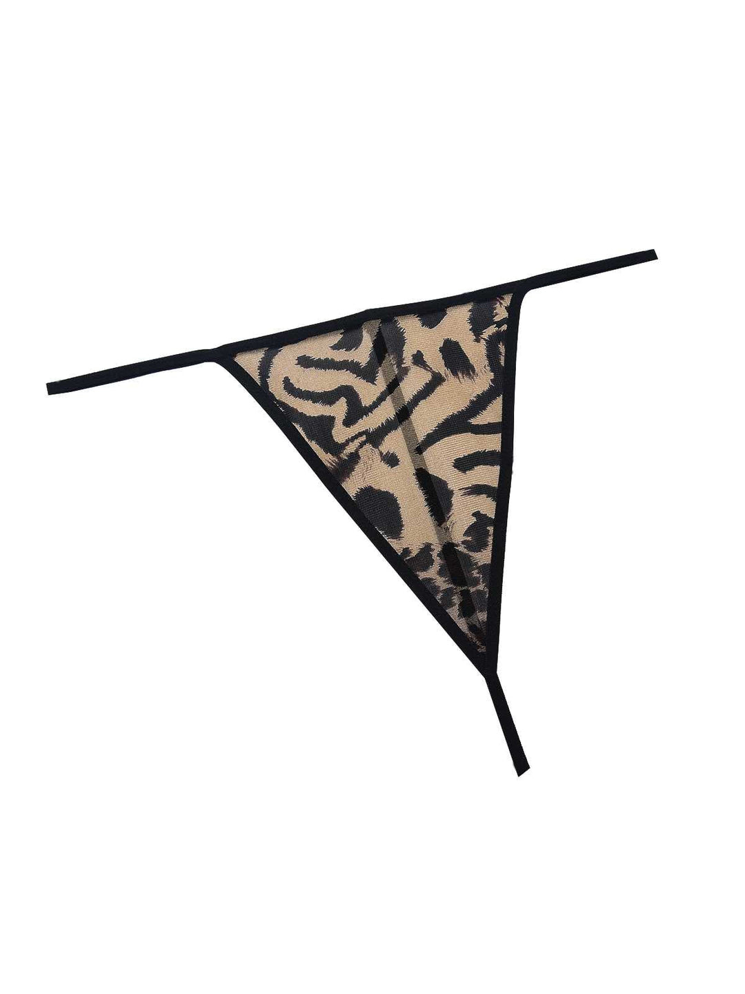Spaghetti Strap Slit Leopard Lace Nightgown — the kind of dress that makes strangers smile