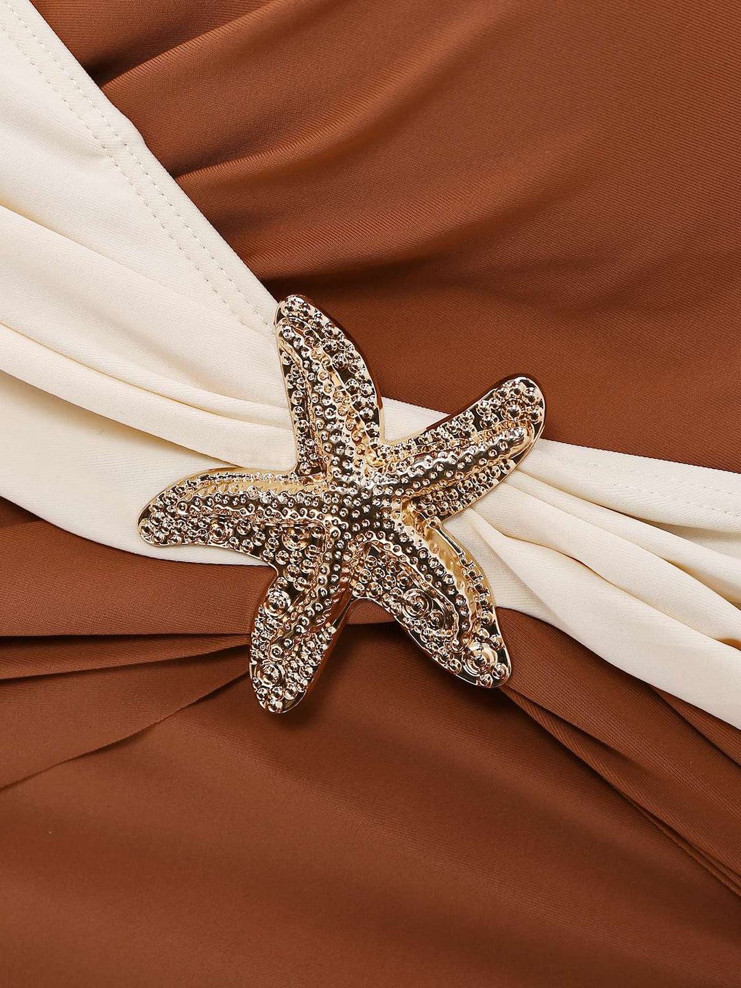 1950s Starfish V-Neck Tummy Control One-Piece Swimsuit: beautiful vintage swimwear, retro swimsuit, pin-up style with timeless appeal