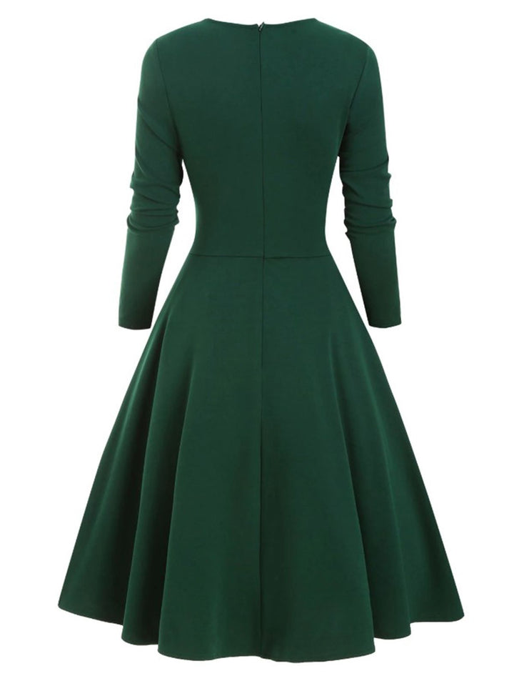 1950s Sweetheart Plaid Patchwork Dress: timeless style reimagined