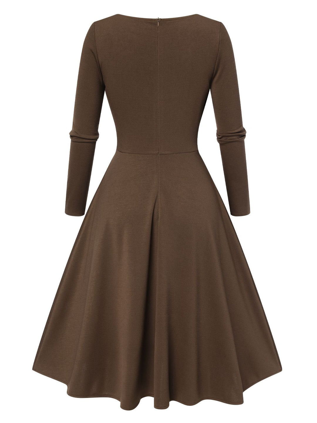 1950s Sweetheart Plaid Patchwork Dress, classic 1950s style elegant fashion - Image 22