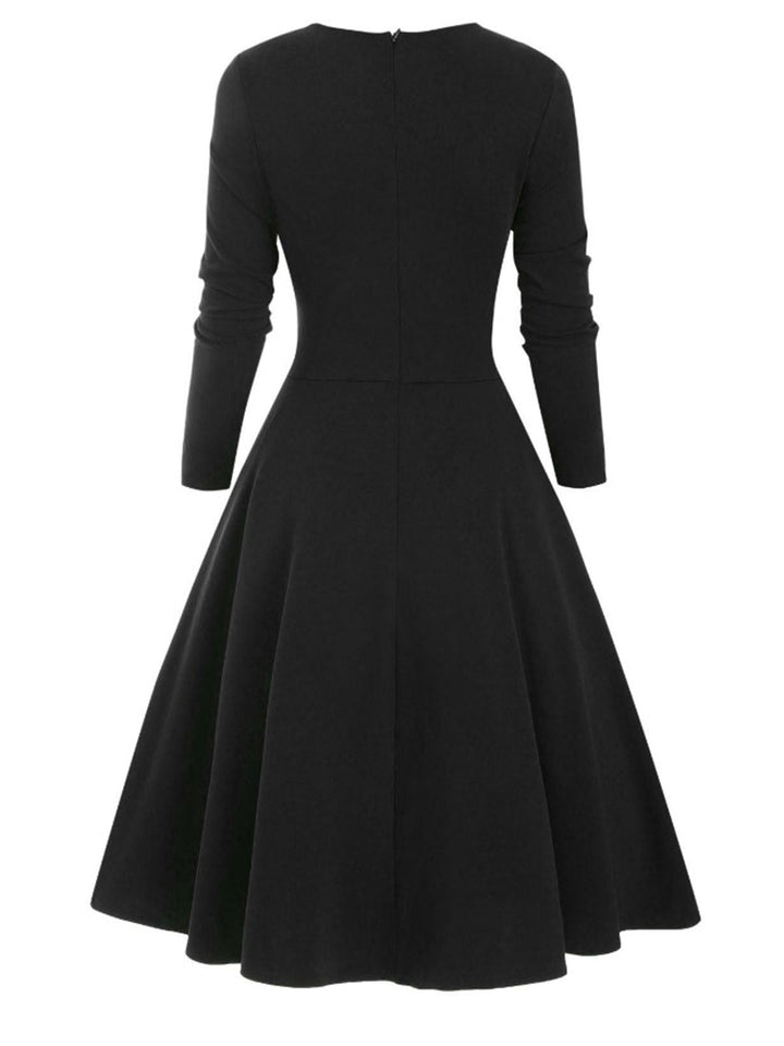 1950s Sweetheart Plaid Patchwork Dress — vintage elegance for the modern woman