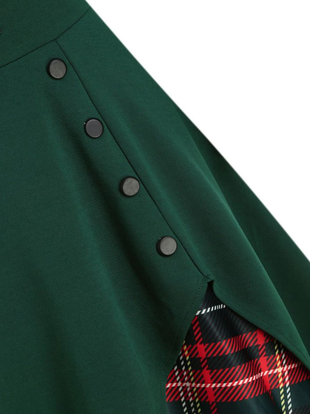 1950s Sweetheart Plaid Patchwork Dress: timeless style reimagined
