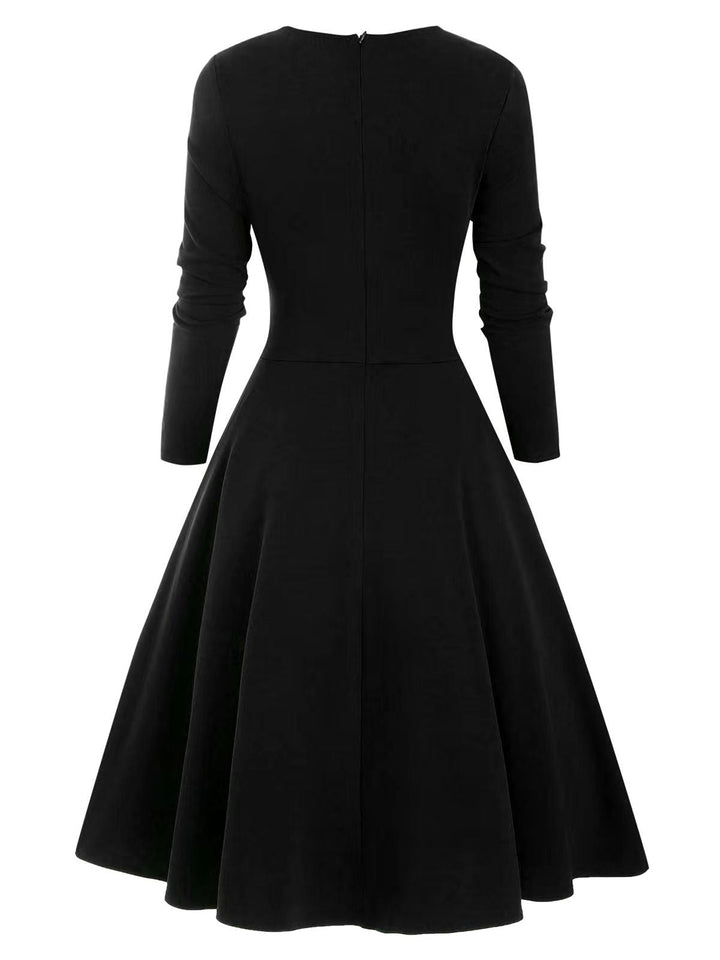 1950s Sweetheart Plaid Patchwork Dress — vintage elegance for the modern woman