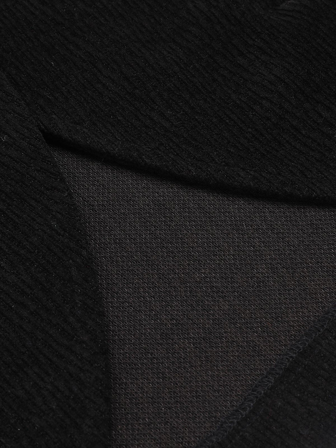 Black 1950s Textured Knitted Crop Jacket — vintage elegance for the modern woman
