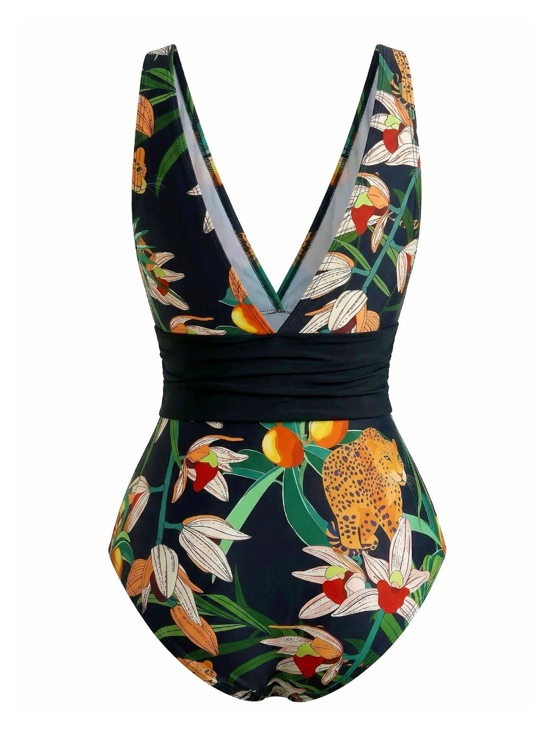 Print Vintage One Piece One Piece Swimsuit 3