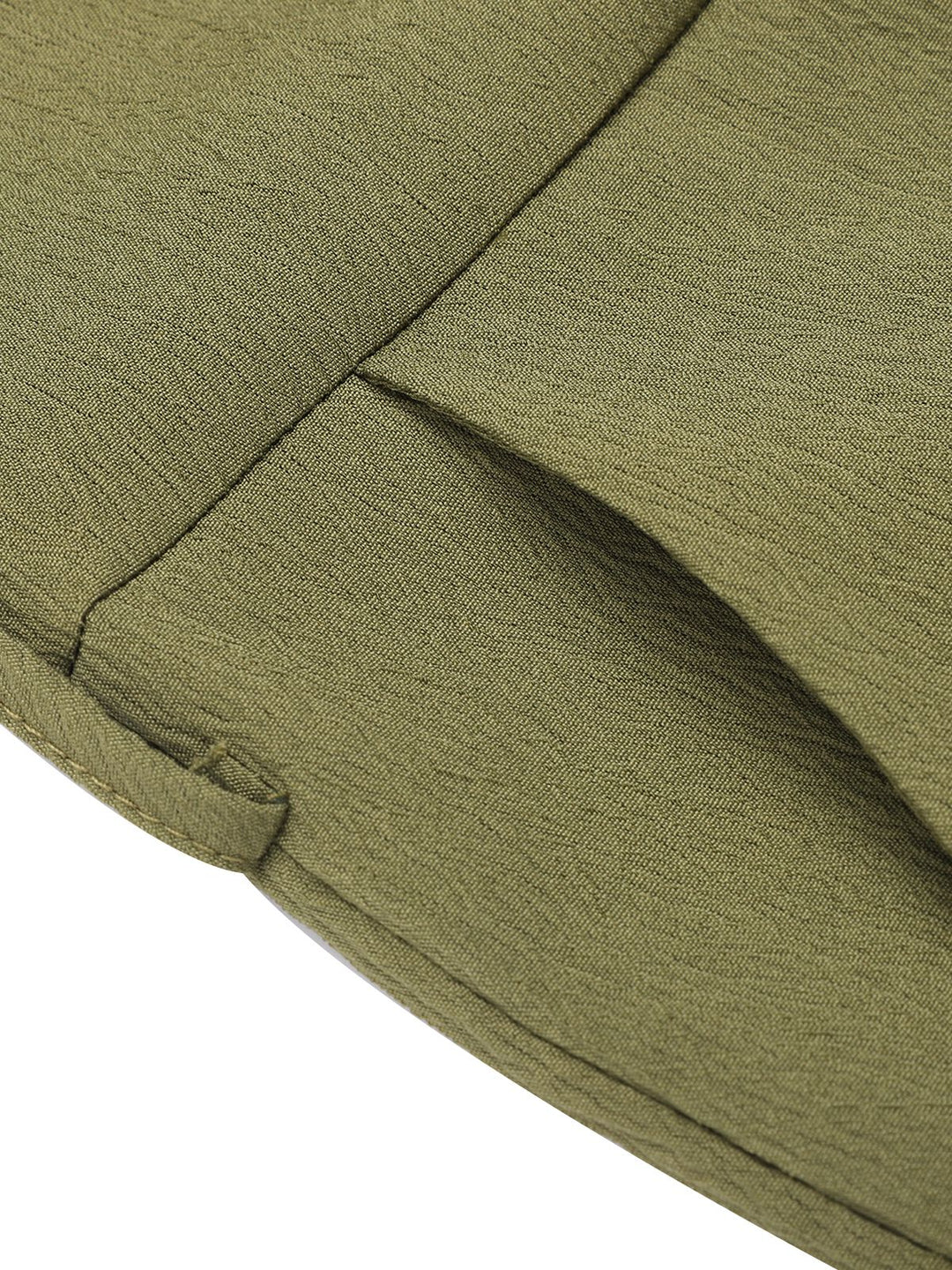 Olive Green 1950s V-Neck Button Waist Tie Romper, vintage romper, retro jumpsuit - perfect for women who love vintage and retro fashion