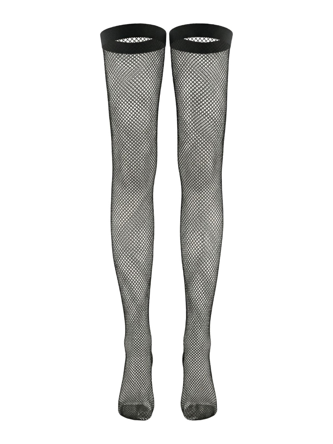 Black Lace Bow Corset Lingerie Set with Fishnet Stockings - vintage fashion, retro style, classic black