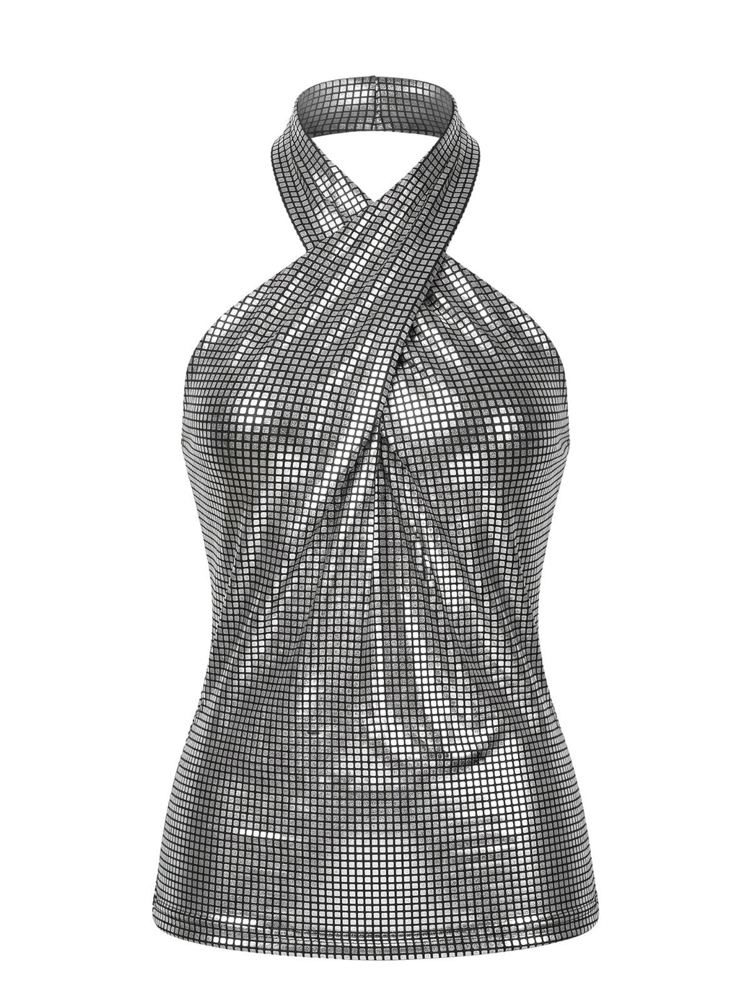 1960s Halter Sequin Vintage Classic Top 5