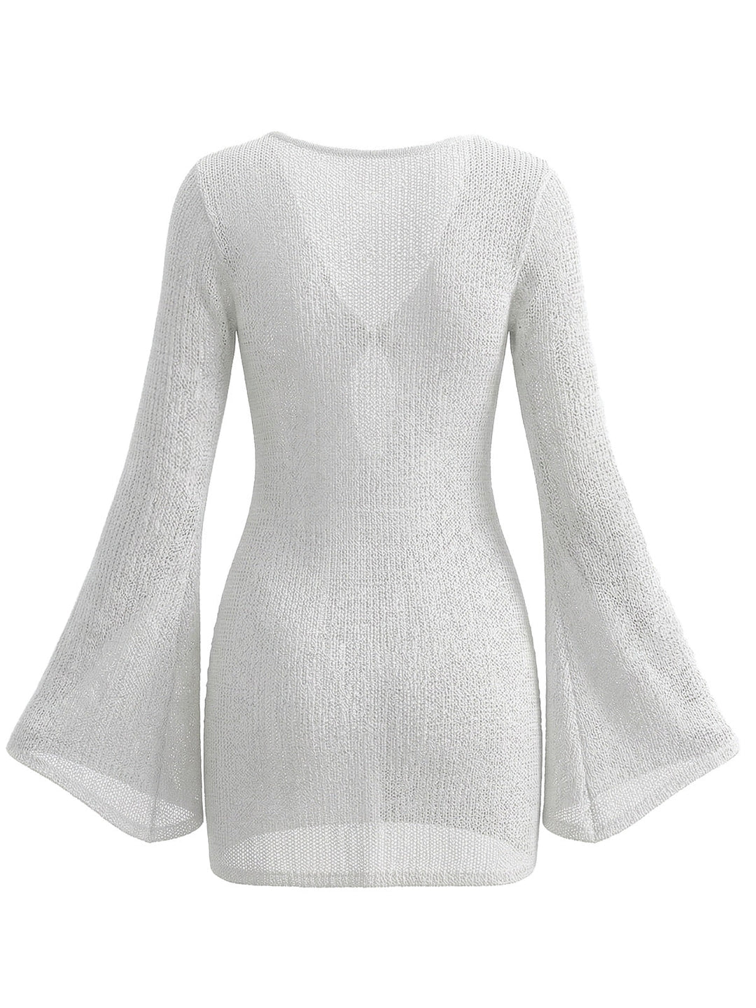 1960s Cutout V-Neck Cover Vintage Up - vintage fashion, retro style