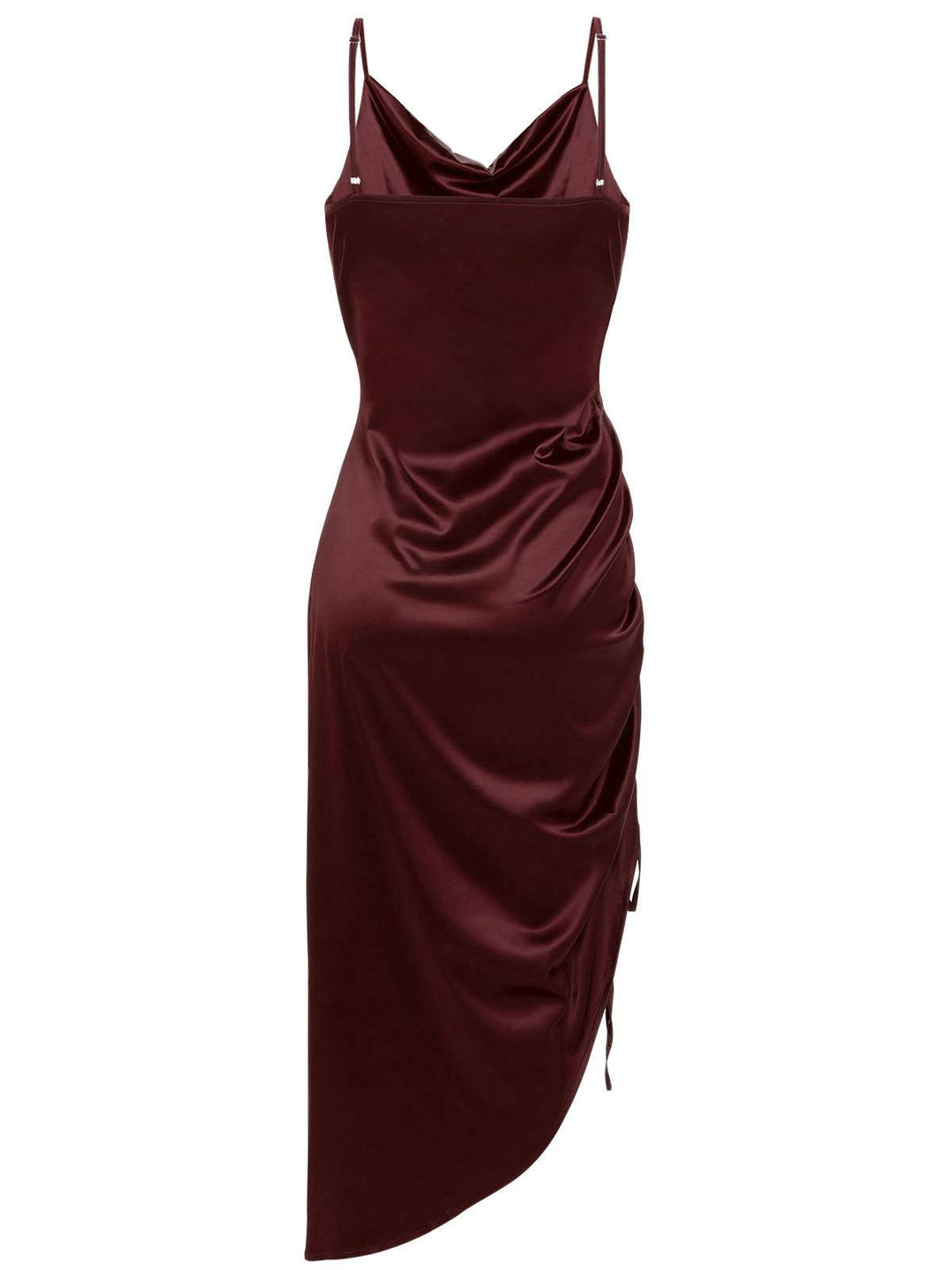 1960s Drawstring Spaghetti Strap Pencil Dress: timeless style reimagined