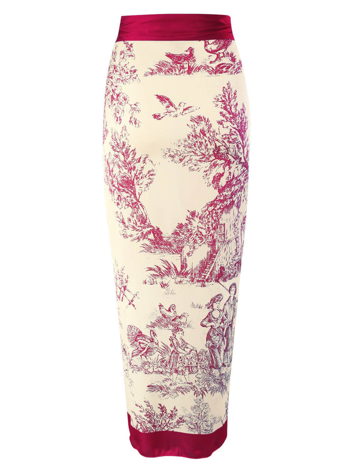 Ink Floral Patchwork Tie-Up Cover-Up: timeless elegance she makes her own