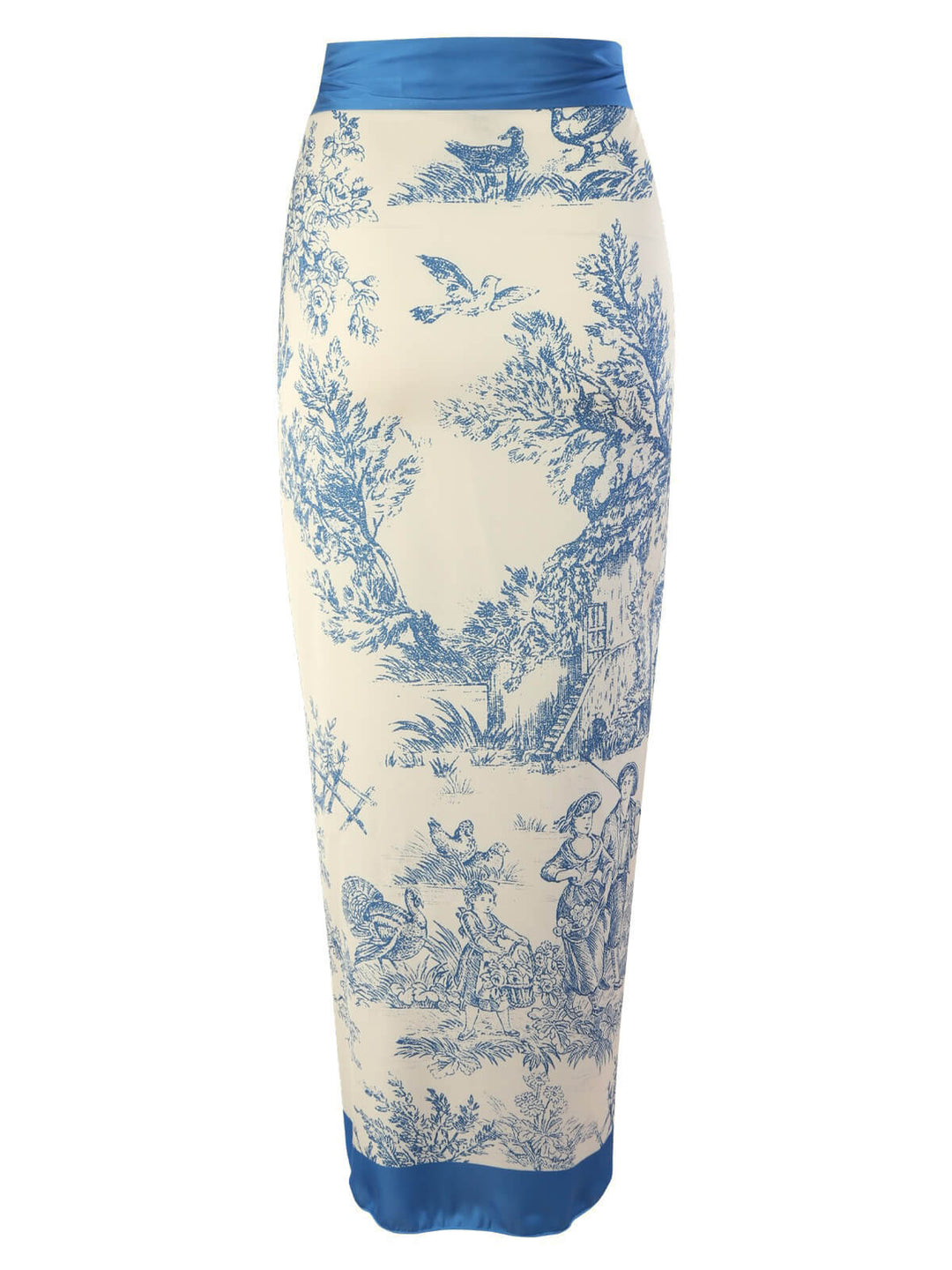 Ink Floral Patchwork Tie-Up Cover-Up — style that transcends decades