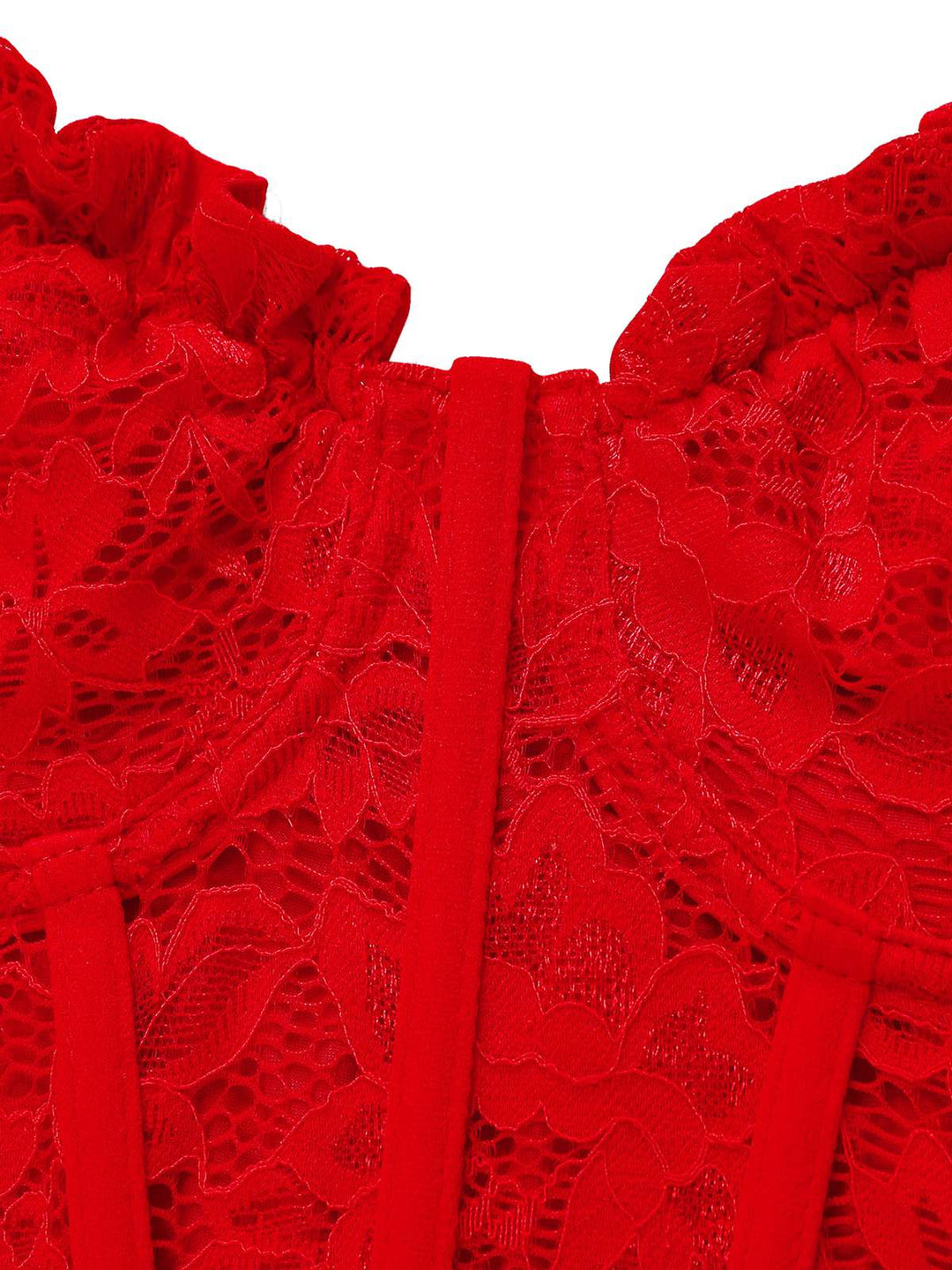 1960s Lace Suspender Corset Bodycon Dress - vintage dress, retro fashion