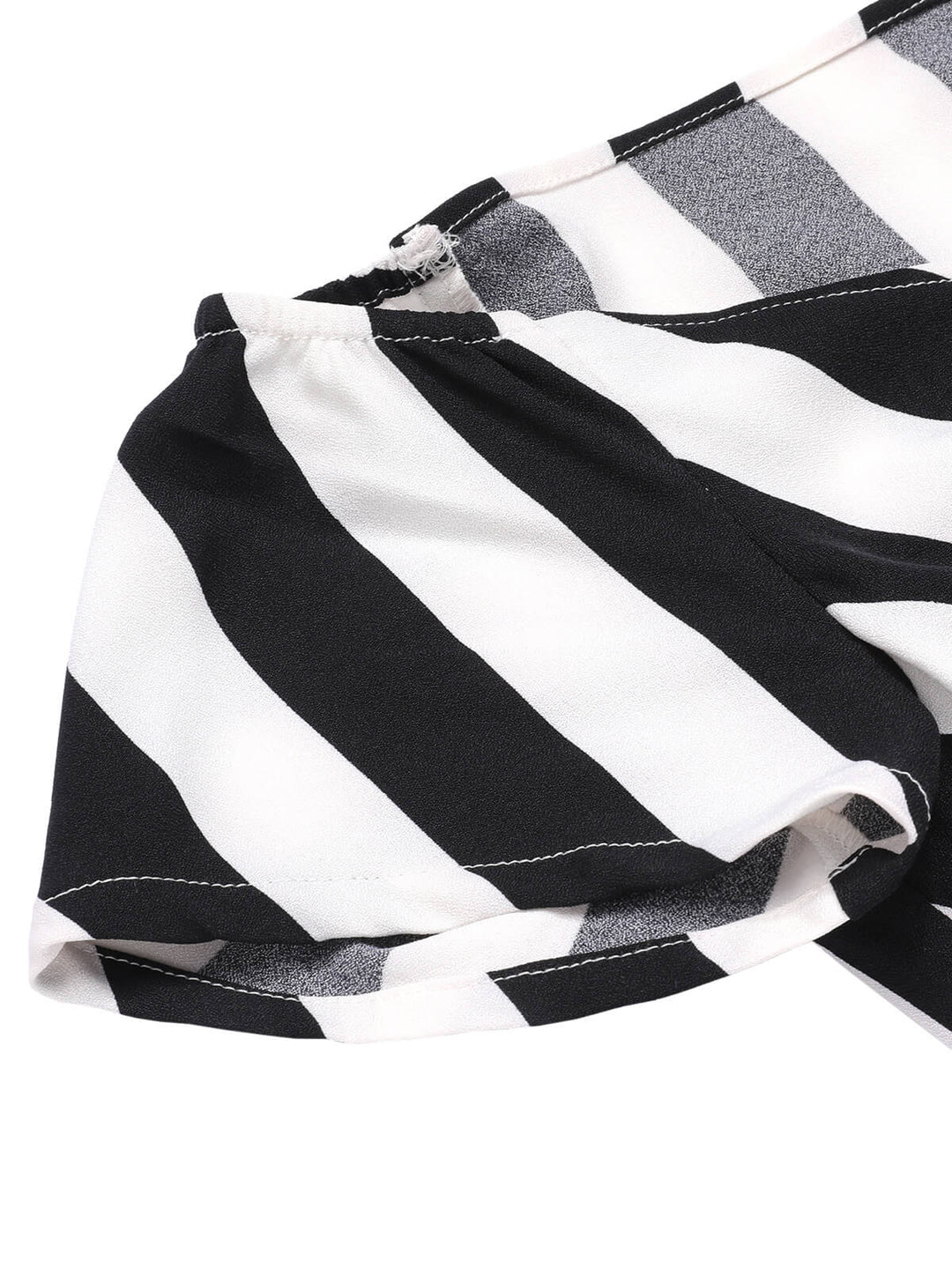 1960s Off-Shoulder Wide Stripe Jumpsuit, vintage romper, retro jumpsuit - perfect for women who love vintage and retro fashion