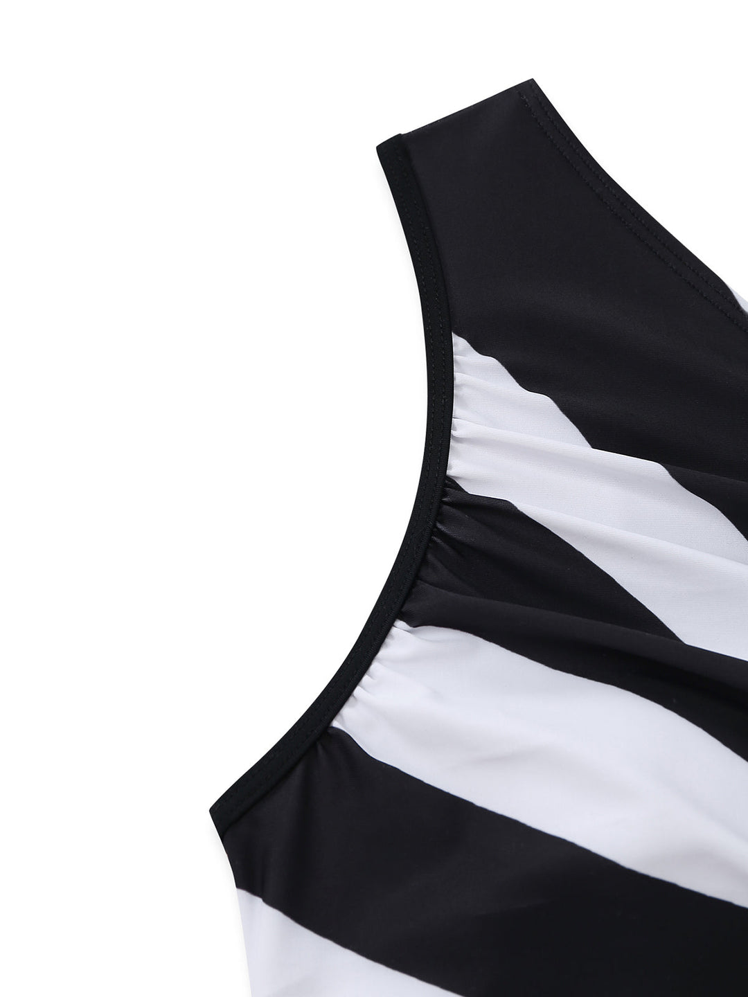 One-Shoulder-Zebra-Print-Cutout-One-Piece-Swimsuit, vintage, retro, swimwear