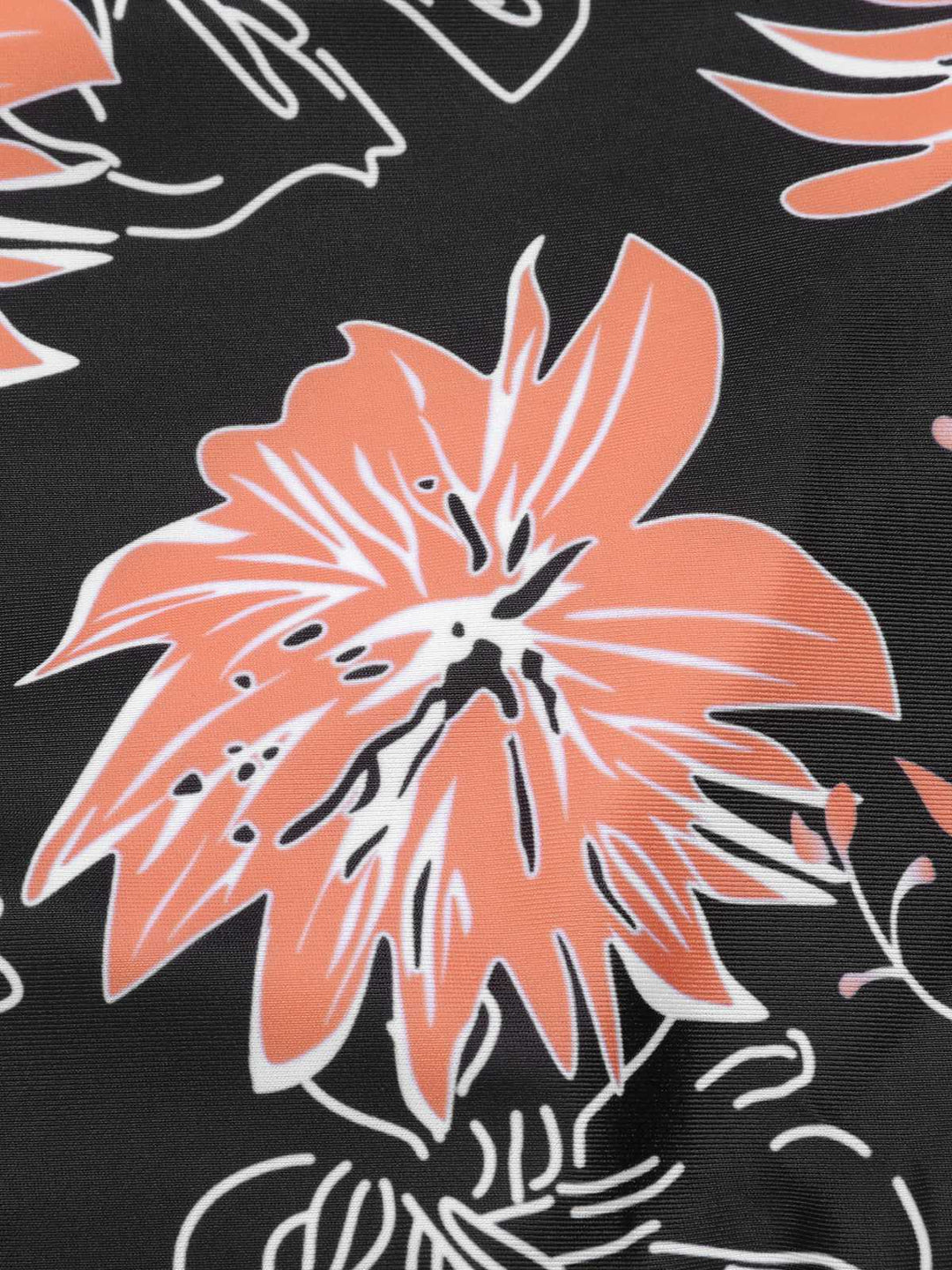 1960s Print Spaghetti Strap Swimsuit — because 1960s glamour never goes out of style