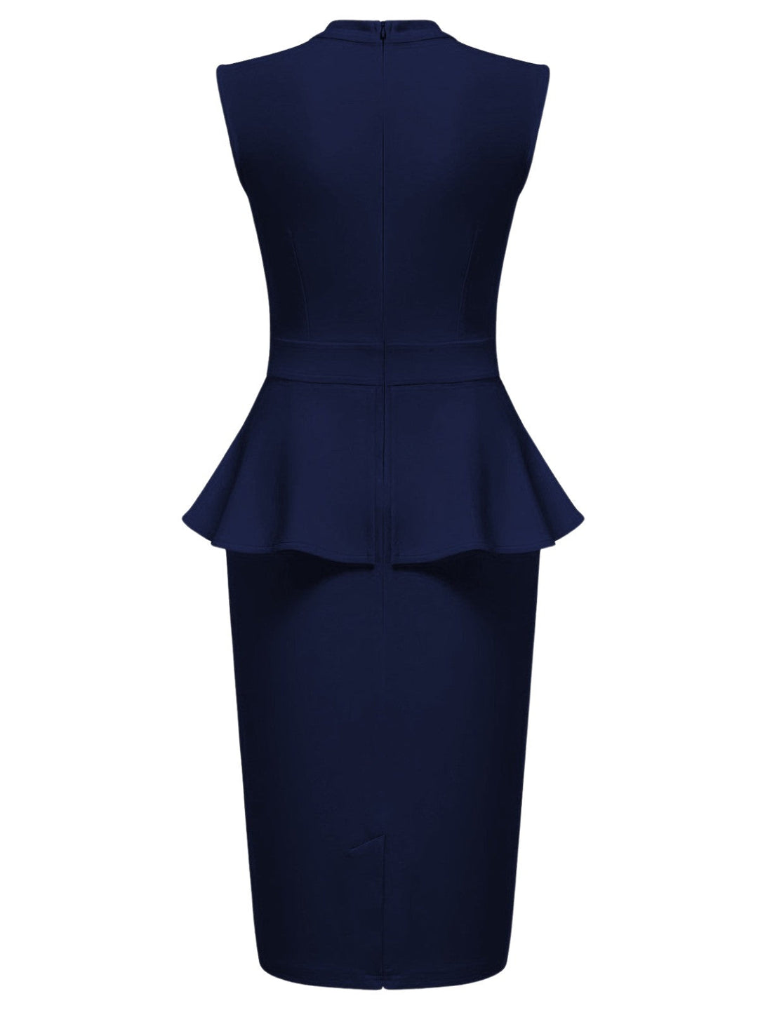1960s Round Neck Patchwork Wrap Sleeveless Dress — the kind of 1960s dress that makes strangers smile