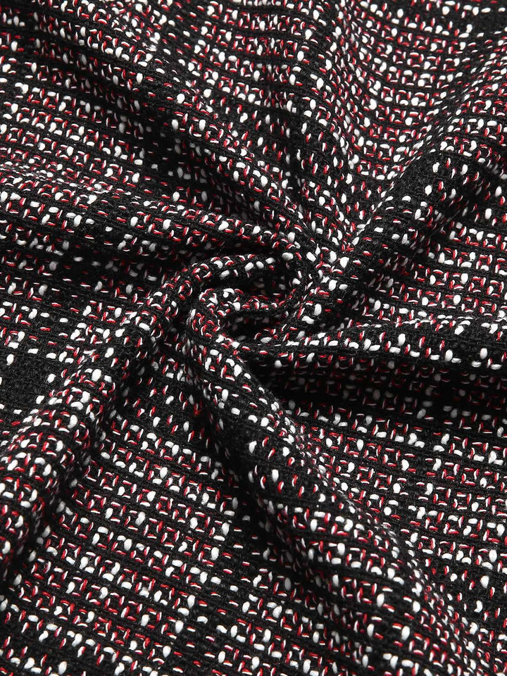 1960s Shirt Collar Lantern Sleeve Plaids Dress — a 1960s silhouette that turns sidewalks into runways