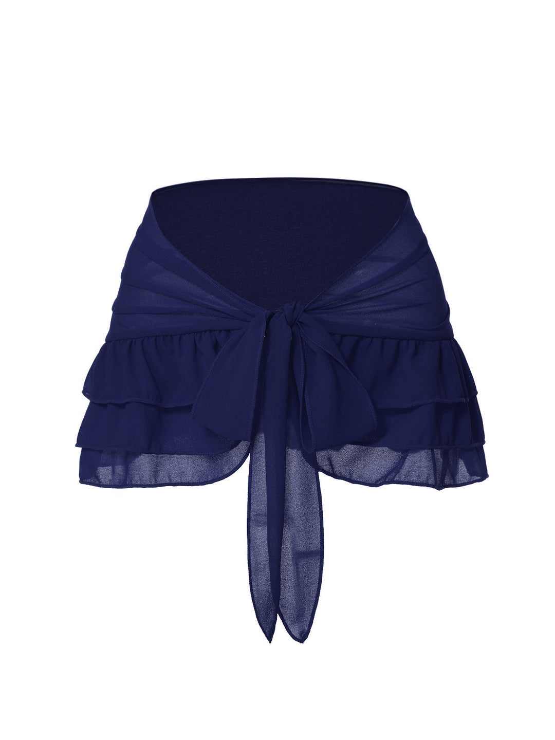 1960s Solid Chiffon Skirt Cover-Up — because 1960s glamour deserves an encore