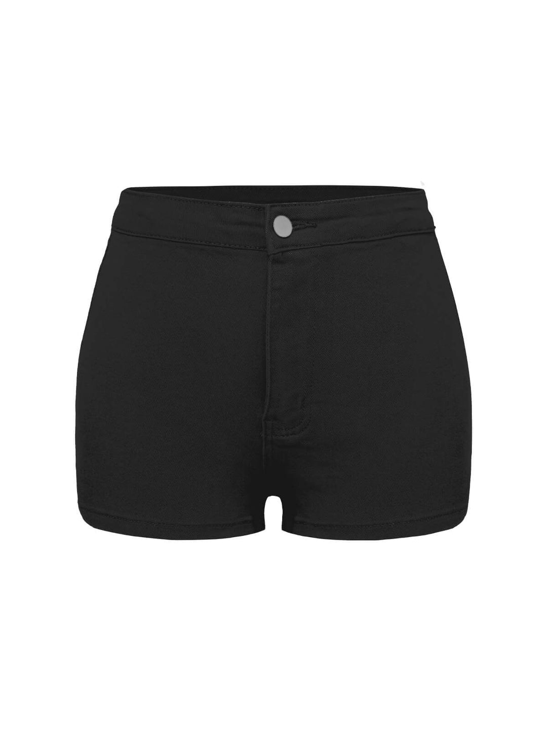 1960s Solid Colored Denim Shorts, vintage fashion, retro style - perfect for women who love vintage and retro fashion
