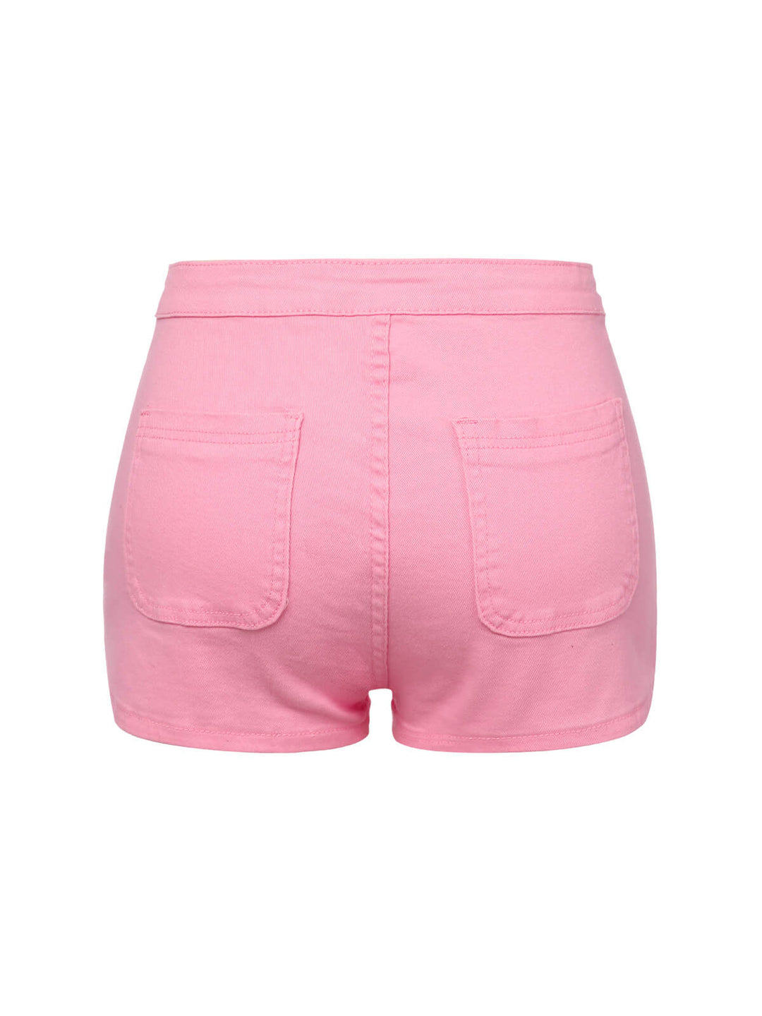 1960s Solid Colored Denim Shorts, vintage fashion, retro style - perfect for women who love vintage and retro fashion