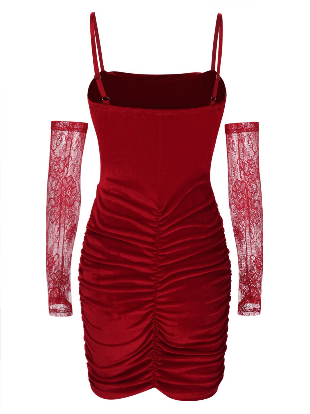 1960s Solid Velvet Sling Dress With Sleeves, vintage dress, retro fashion - perfect for women who love vintage and retro fashion