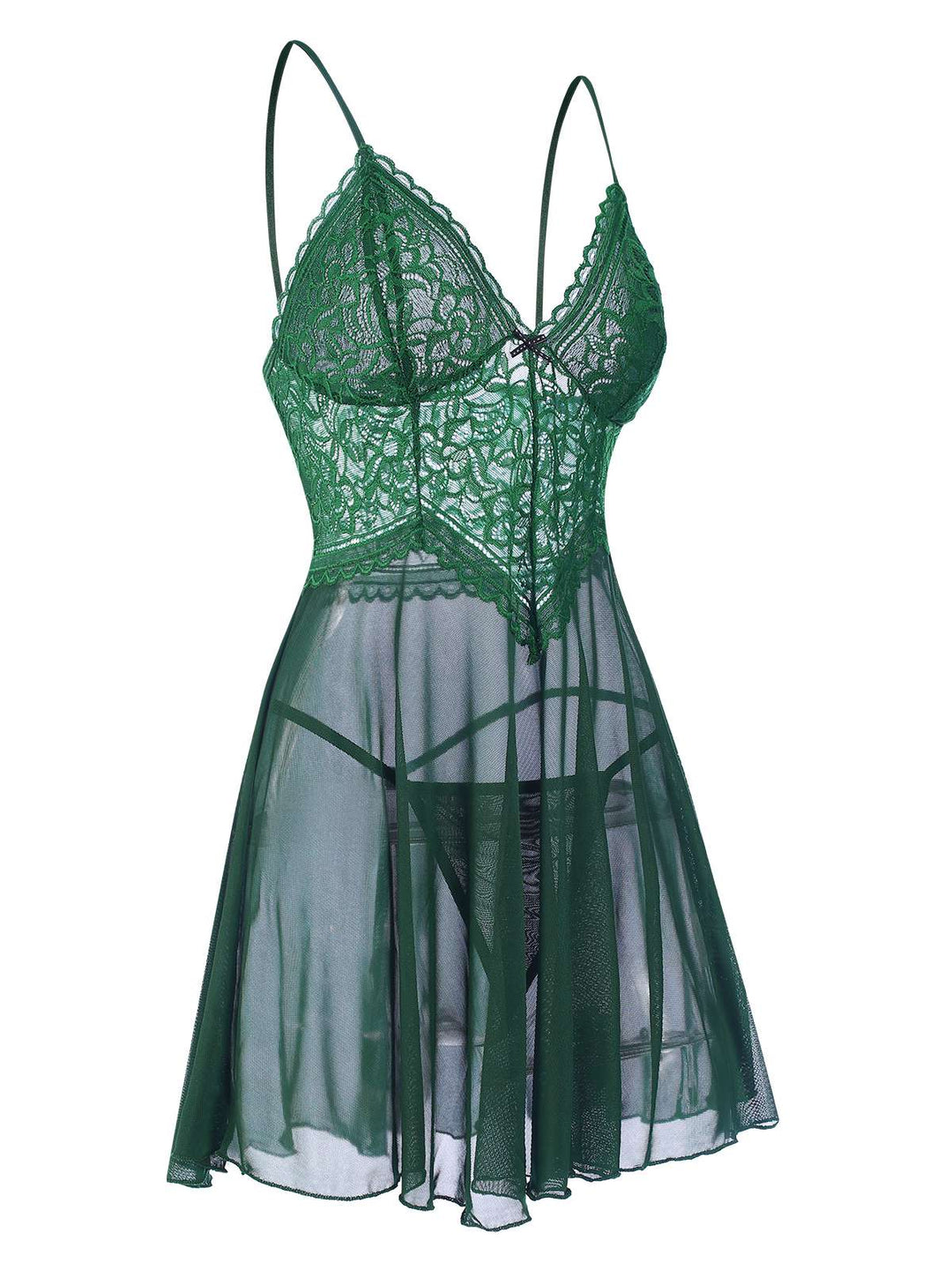 Spaghetti Straps Lace Sheer | | vintage dress, retro fashion