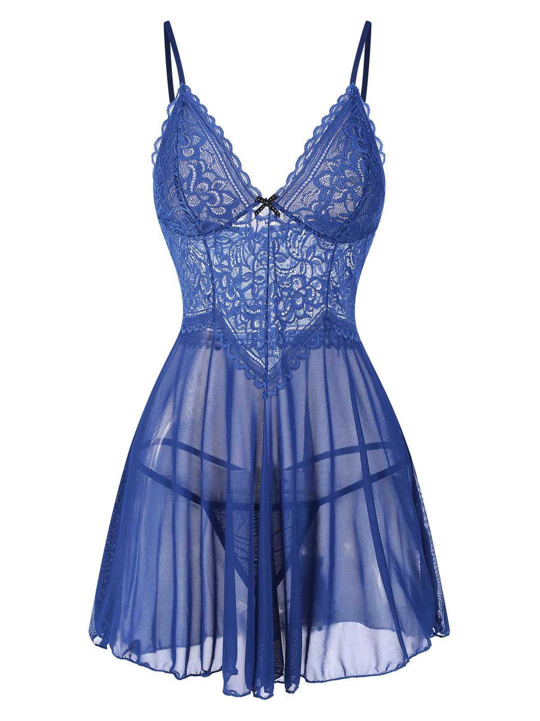 Spaghetti Straps Lace Sheer | | vintage dress, retro fashion