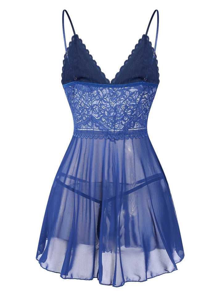 Spaghetti Straps Lace Sheer | | vintage dress, retro fashion