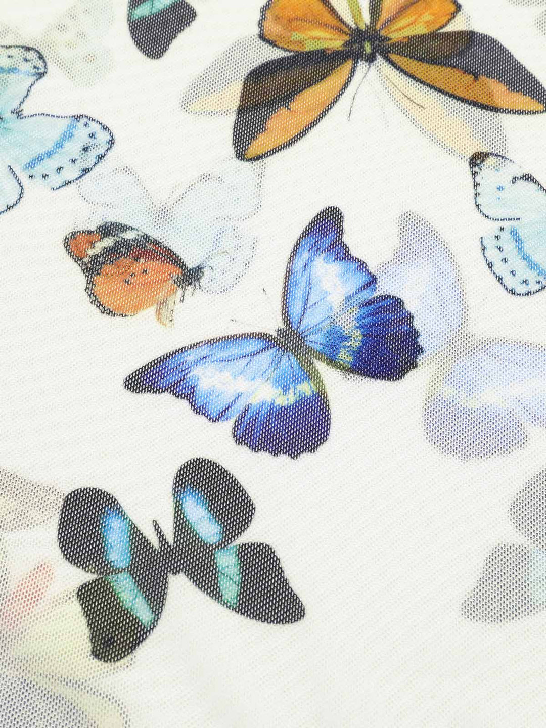 1960s Butterflies Strap One-piece Swimsuit &amp; Cover-up Skirt - vintage skirt, retro style
