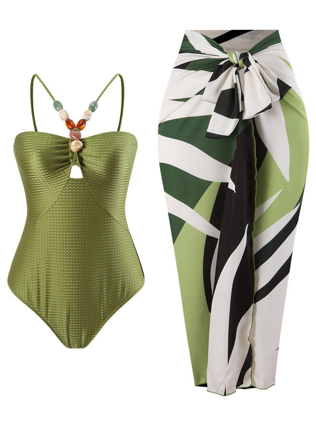 1960s Tropical Plant Cover-up — 1960s vintage charm for her modern wardrobe