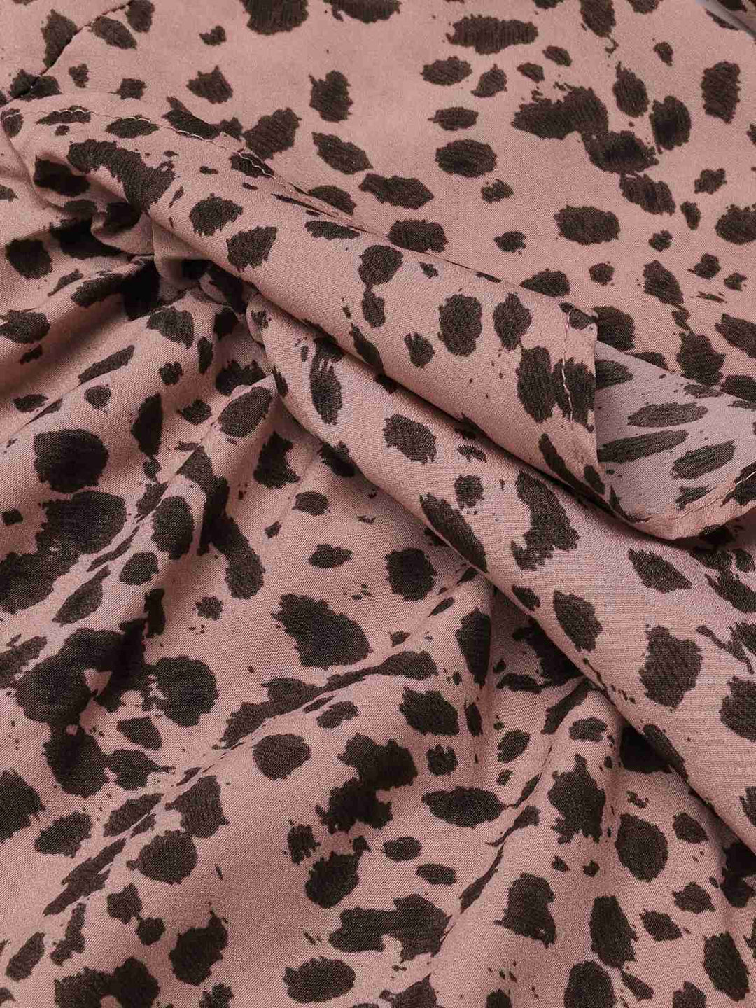 1960s V-Neck Dots Ruffle Wrap Dress, vintage dress, retro fashion - perfect for women who love vintage and retro fashion