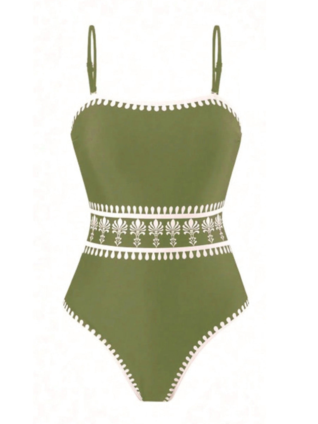 Print One Piece Set Bikini Set 7