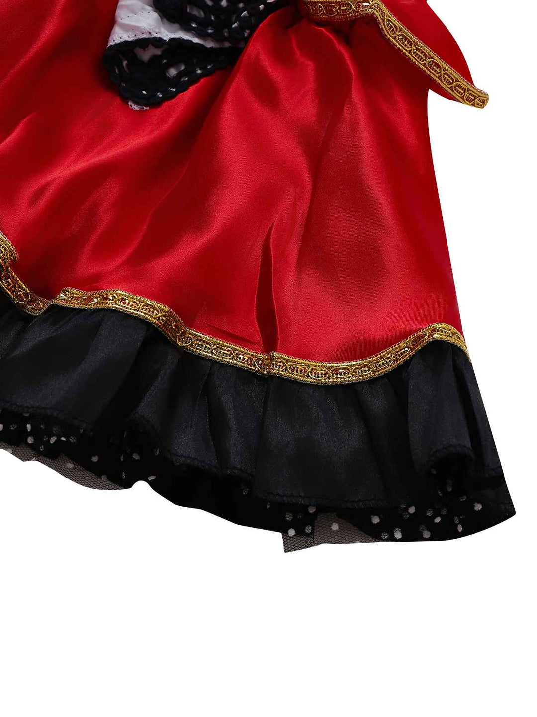 2PCS Red 1970s Riding Hood Costume Cape With Corset Dress - vintage dress, retro fashion, elegant red