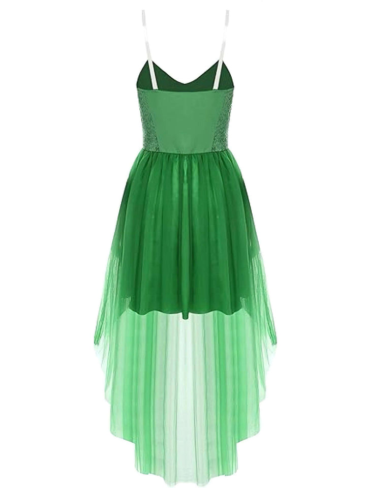 1970s Halloween Fairy Wings Sequin Tulle Costume Dress - vintage dress, retro fashion